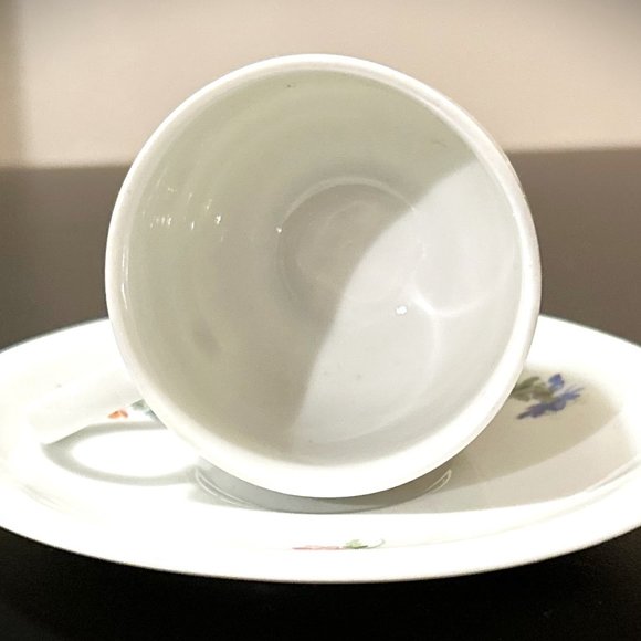 Miniature Teacup and Saucer, Bareuther Waldsassen - Picture 6 of 8